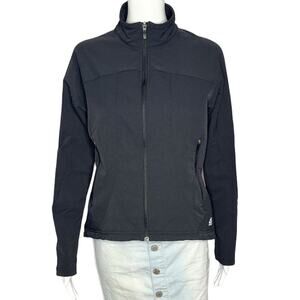 Nike ACG Jacket Womens Soft Shell Rain Resistant Full Zip‎ Pockets Black Size M